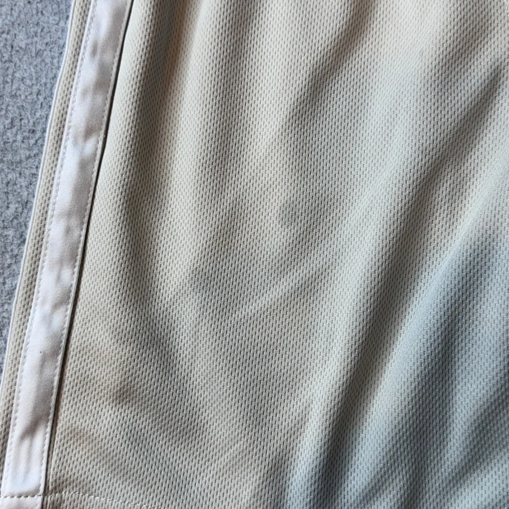 Adidas‎ Shorts Kids S 8 Tan Mesh Athletic 3-Stripe AG10180 Activewear